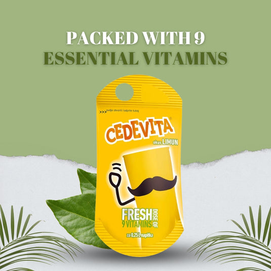 Cedevita Lime 25 x 19g zakjes – Verfrissende drankmix met 9 vitamines