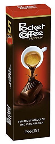 Pocket Coffee, 5er Pack (62 g verpakking)