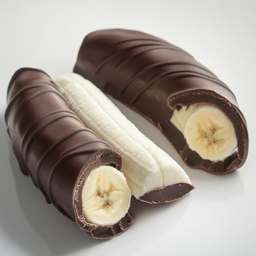 Kraš Bananko 120g - Irresistibly Delicious Mini Chocolate Covered Foam Bananas - Treat Yourself to Every Bite of Sweet Bliss! Pack of 5