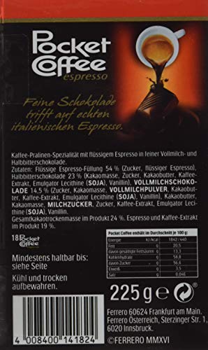 POCKET COFFEE 1 x 225 g