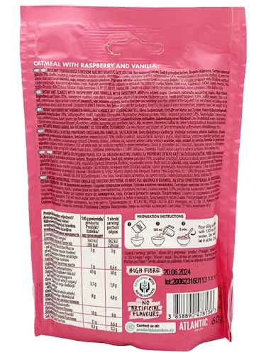 16 Pack BOOM BOX Havermout – gezonde ontbijtselectie (Vanille – 60g)