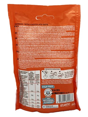 16 Pack BOOM BOX Havermout – gezonde ontbijtselectie (Chocolade - 60g)