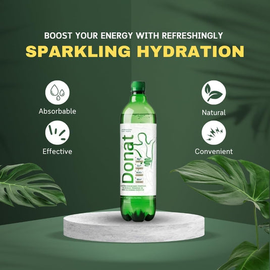 Natuurlijk Magnesiumwater - 500mg Magnesium in 500ml ''Donat Mg'' Bulkverpakking 12x0,5