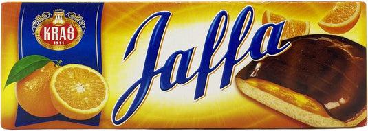 6 PCS - 125G Jaffa Duo Orange Jelly & Chocolate Covered Biscuits 250g Twin Pack - Rich Cocoa, Real Orange Juice, 52% Cocoa Coating Jaffa Cakes (125 G, 6 PCS)
