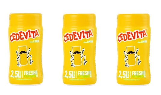 Cedevita Lemon Instant Drink Mix 200g (Pack of 3) Vitamin-Enriched Flavored Powder