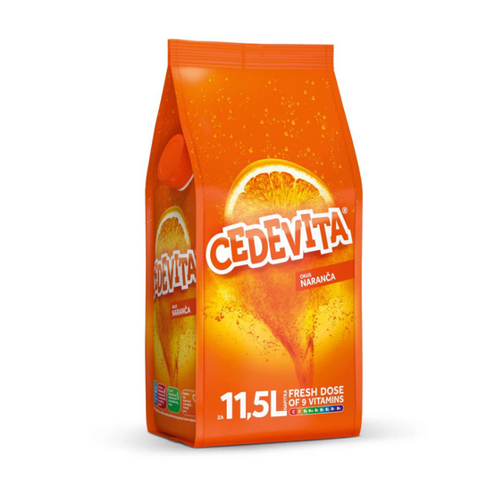 Verpakking van 1 - Cedevita Orange 9 Vitamins Maakt 11,5 L