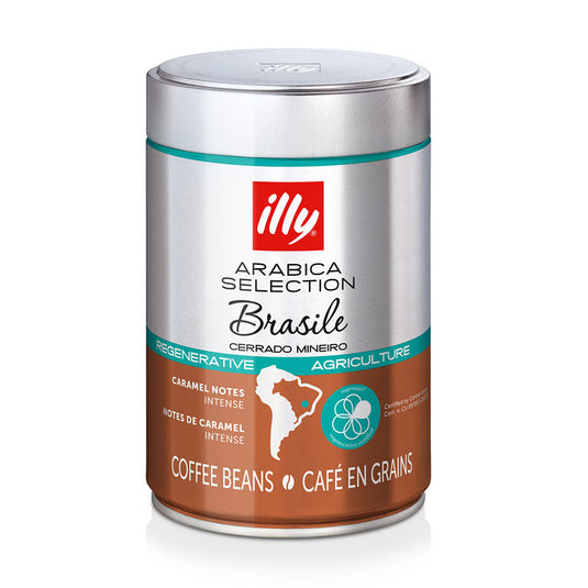 Coffee beans illy Arabica Selection Brasile Cerrado Mineiro iLLY 250G
