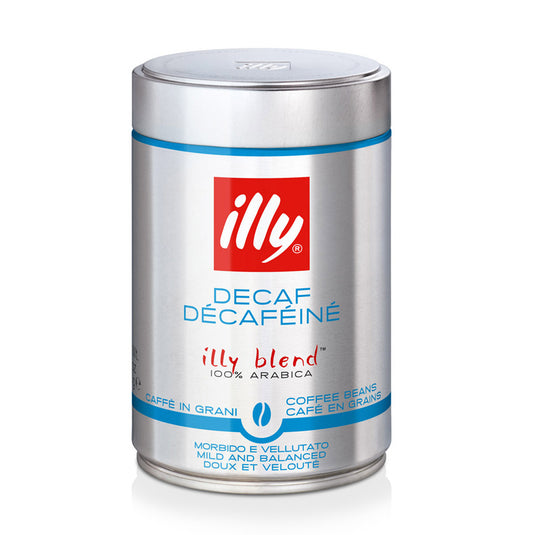 Coffee beans, decaffeinated iLLY 250G