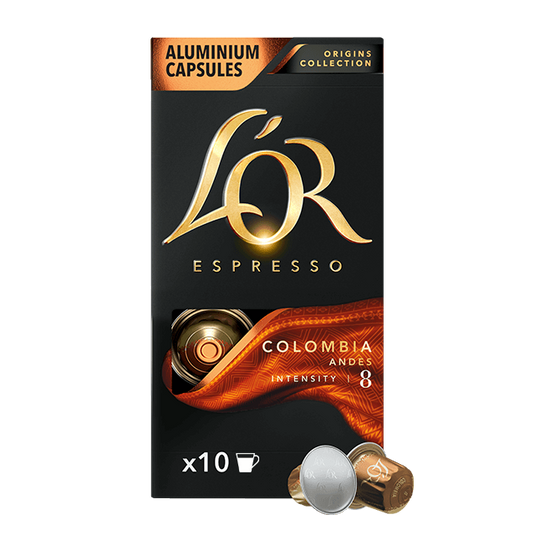 Espresso Colombia L'OR 10CAPS.