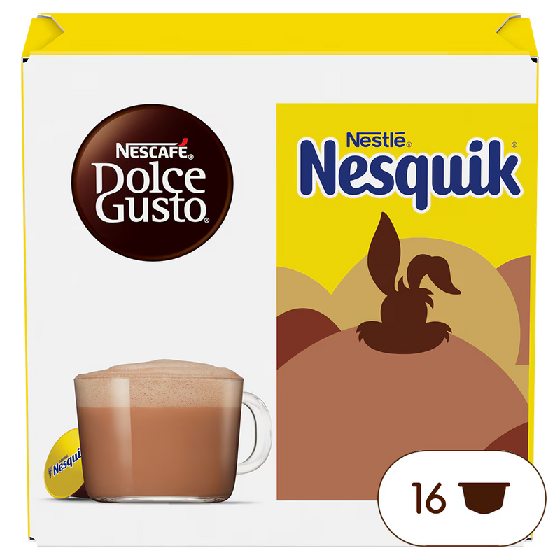 Load image into Gallery viewer, Nesquik® Hot Chocolate DOLCE GUSTO BUNDLE - 48CAPS. Unique Nesquik® flavour
