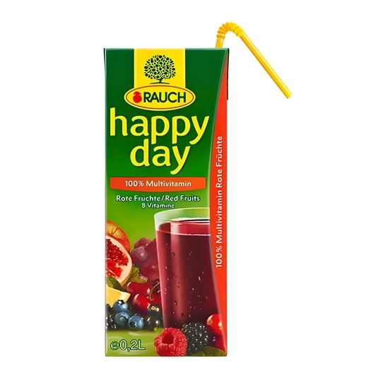 RAUCH Happy Day Multivitamin Red 100% Juice 27 x  0.2 L PET