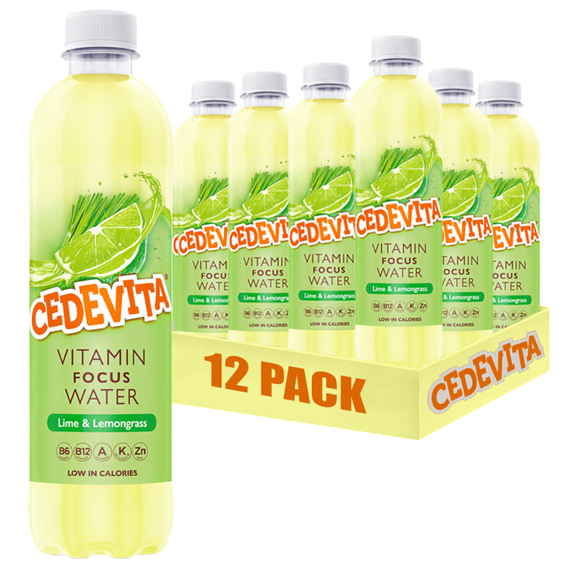 Load image into Gallery viewer, Cedevita Limeta &amp; Lemongrass Drink, Refreshing Vitamin Beverage, 0.5L Bottle – Lime &amp; Lemongrass Flavor, Ready-to-Drink Multivitamin Hydration
