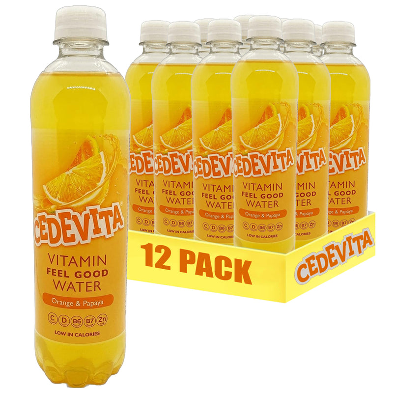Load image into Gallery viewer, Pack of 12 Cedevita Multivitamin Drink (Orange &amp; Papaya)
