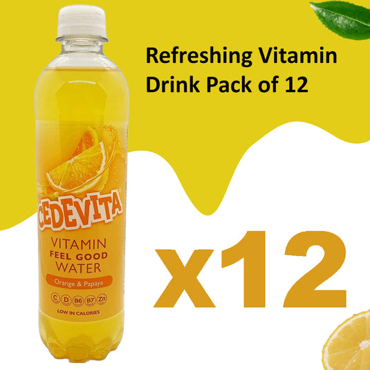 Pack of 12 Cedevita Multivitamin Drink (Orange & Papaya)