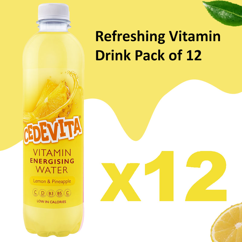 Load image into Gallery viewer, Pack of 12 - Cedevita Multivitamin Drink (Lemon &amp; Pineapple)
