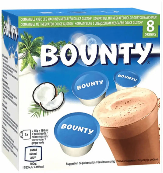 Bounty chocholate 120G DOLCE GUSTO 40CAPS.