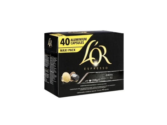Espresso Onyx L'OR 40CAPS.