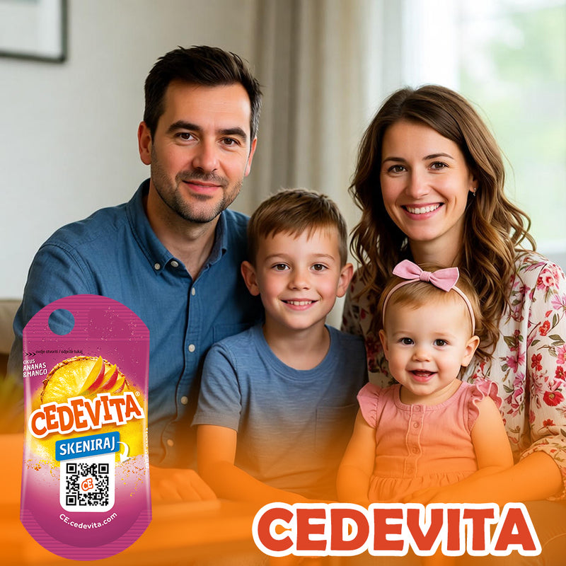 Load image into Gallery viewer, Cedevita Ananas &amp; mango 50 x 19g Sachets – Refreshing Drink Mix with 9 Vitamins
