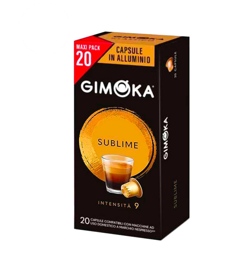 갤러리 뷰어에 이미지 로드, GIMOKA NESPRESSO ALUM. 20CAPS. SUBLIME
