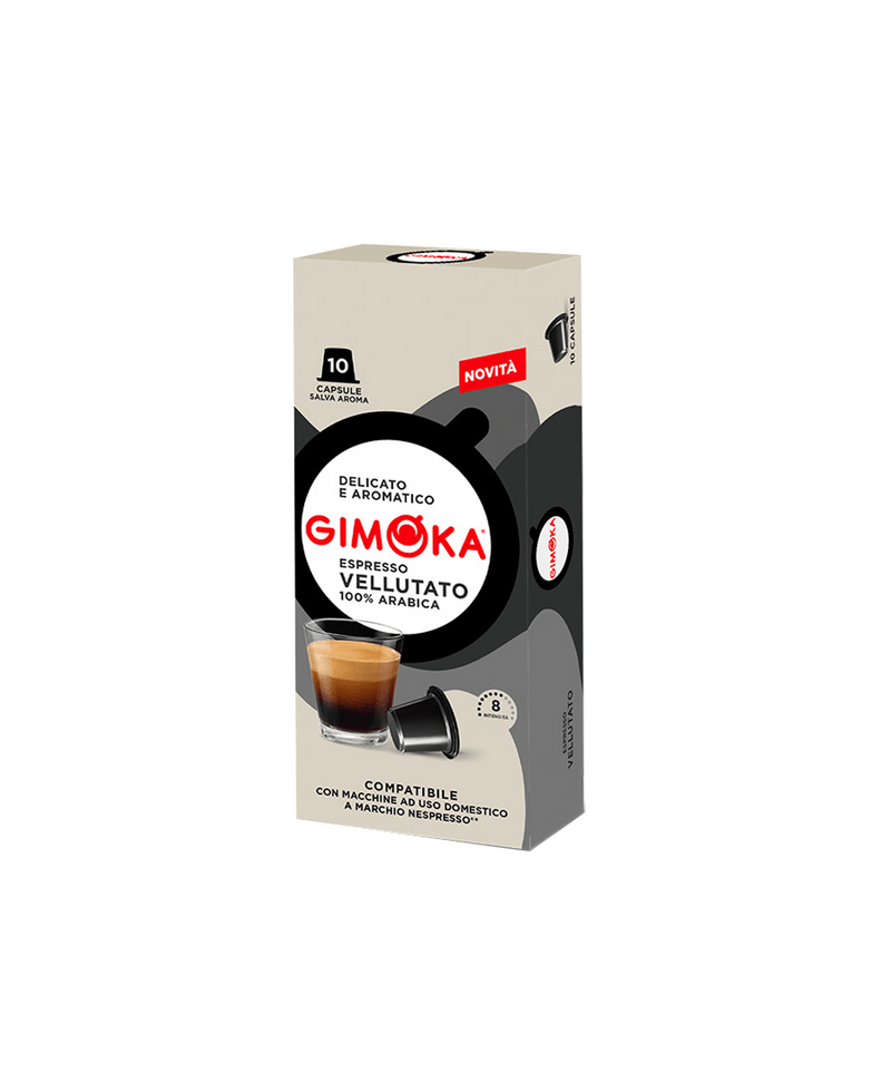 Load image into Gallery viewer, GIMOKA NESPRESSO 10CAPS. ESPRESSO VELLUTATO
