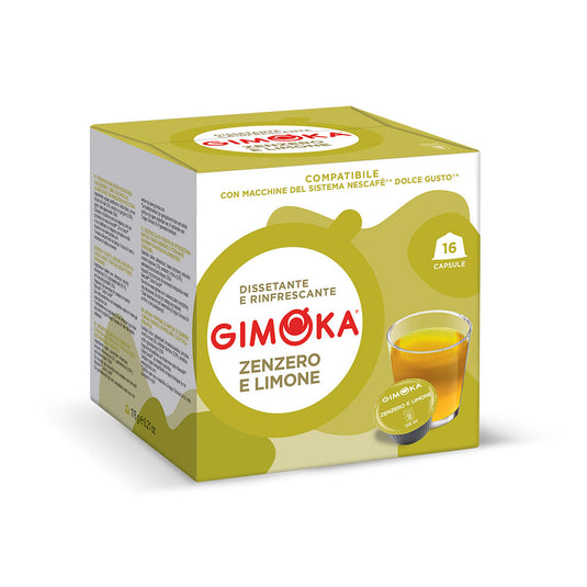 GIMOKA DOLCE GUSTO 16CAPS. ZENZERO E LIMONE
