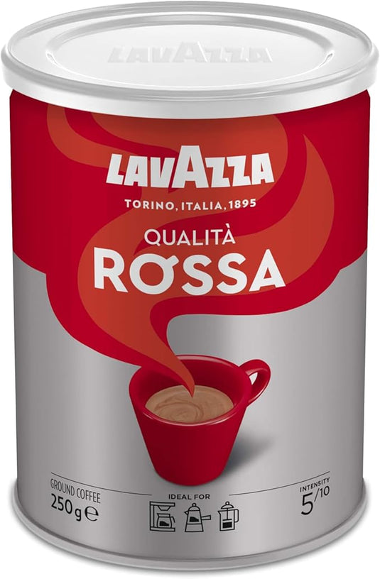 LAVAZZA 250G QUALITA ROSSA  - TIN GROUND