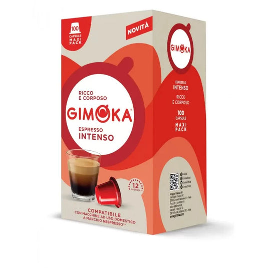 GIMOKA NESPRESSO 100CAPS. ESPRESSO INTENSO
