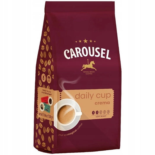 CAROUSEL 500G DAILY CUP CREMA  - BEANS
