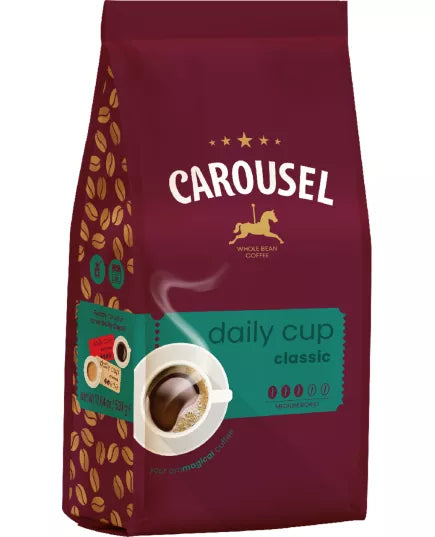 CAROUSEL 500G DAILY CUP CLASSIC  - BEANS