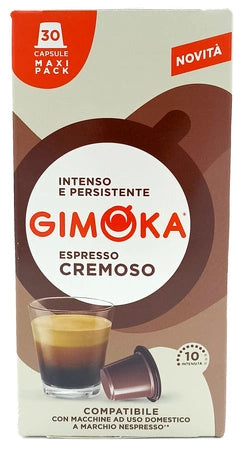 GIMOKA NESPRESSO 30CAPS. ESPRESSO CREMOSO