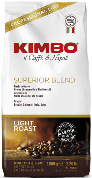 Kimbo Superior Coffee Beans 1kg