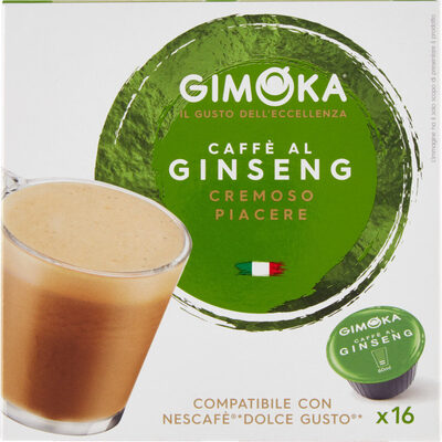 GIMOKA DOLCE GUSTO 16CAPS. CAFFE AL GINSENG
