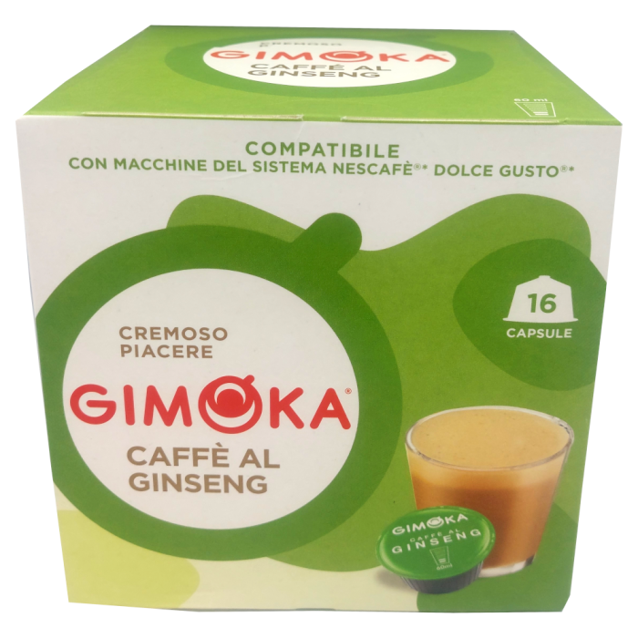 将图像加载到画廊查看器中，GIMOKA DOLCE GUSTO 16CAPS. CAFFE AL GINSENG
