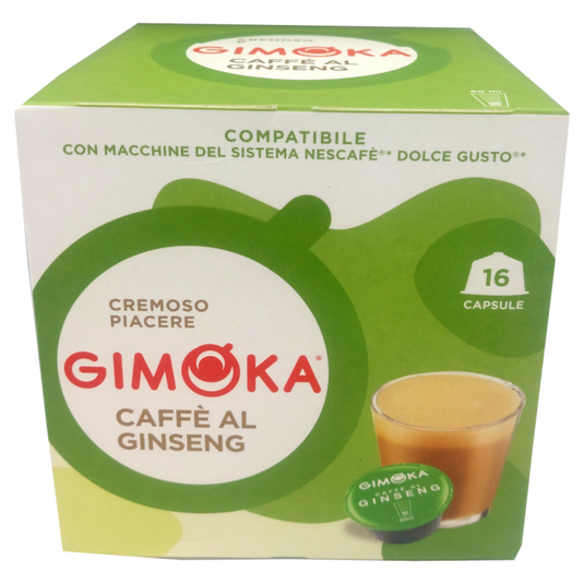GIMOKA DOLCE GUSTO 16CAPS. CAFFE AL GINSENG