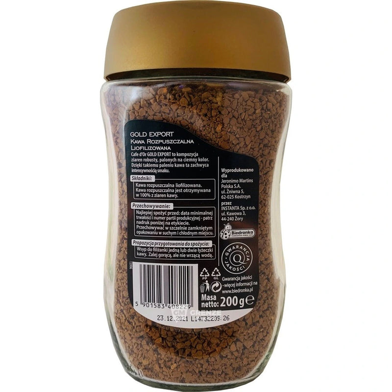 Load image into Gallery viewer, CAFE DOR 200G EXPORT  - INSTANT GLASS
