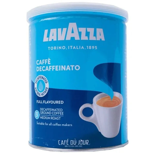 LAVAZZA 250G DEK  - TIN GROUND