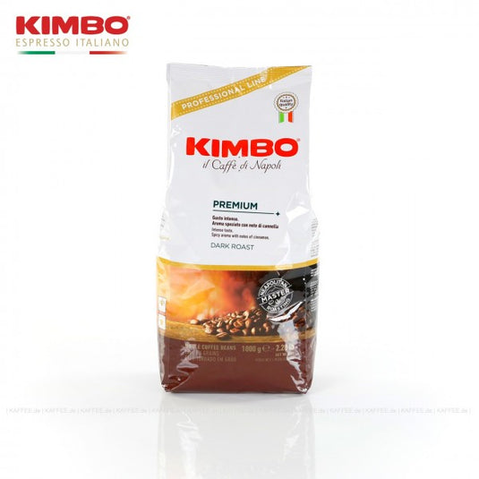 Kimbo Premium Coffee Beans 1kg