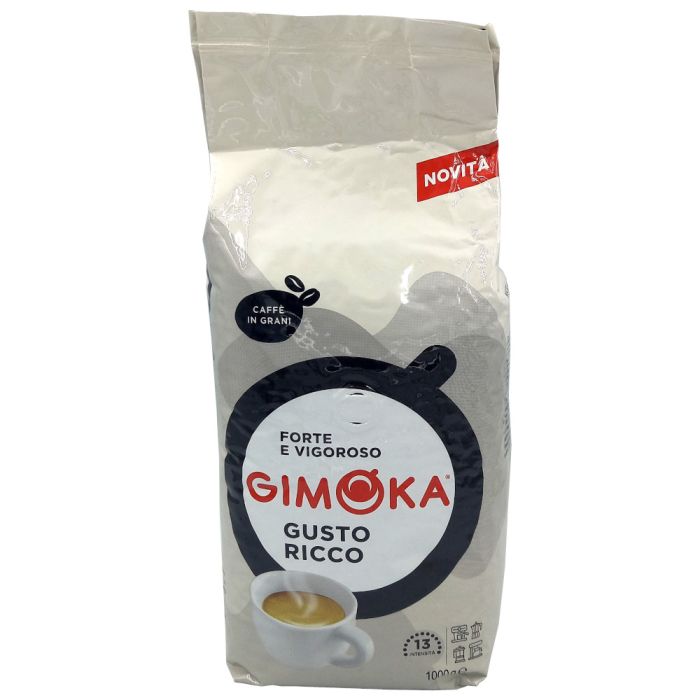 Load image into Gallery viewer, GIMOKA 1KG GUSTO RICO (BIANCO) - BEANS
