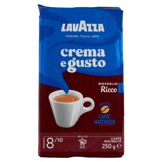 LAVAZZA 250G CREMA E GUSTO RICCO  - GROUND