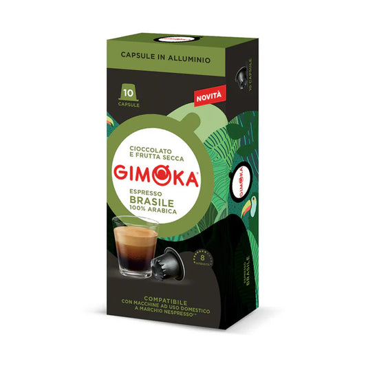 GIMOKA NESPRESSO ALUM. 10CAPS. ESPRESSO SUBLIME