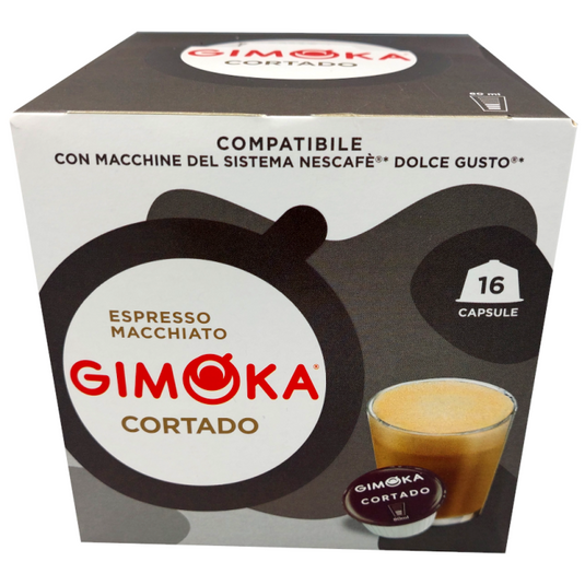 GIMOKA DOLCE GUSTO 16CAPS. CORTADO