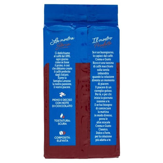 LAVAZZA 250G CREMA E GUSTO RICCO  - GROUND