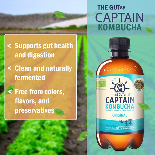 勇敢船长康普茶原味装 12 x 400 毫升