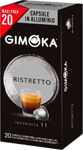 GIMOKA NESPRESSO ALUM. 20CAPS. RISTRETTO