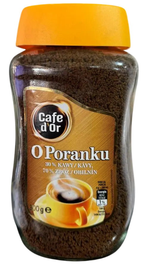 CAFE DOR 300G O PORANKU  - INSTANT GLASS