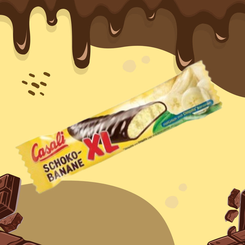 Load image into Gallery viewer, CASALI Chocolate Banana XL Individually Packed 22 g Box of 35
