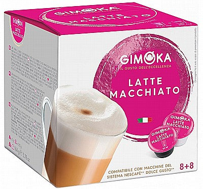 将图像加载到画廊查看器中，GIMOKA DOLCE GUSTO 16CAPS. LATE MACCHIATO
