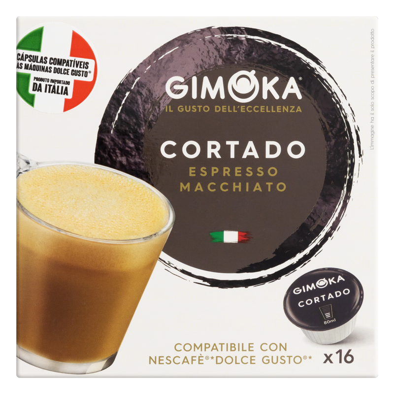 将图像加载到画廊查看器中，GIMOKA DOLCE GUSTO 16CAPS. CORTADO
