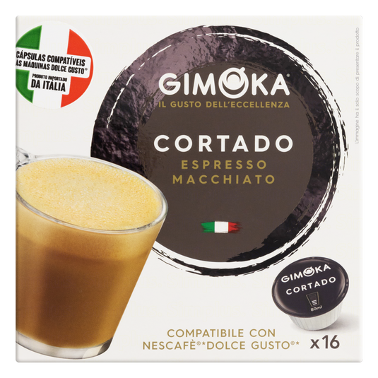 GIMOKA DOLCE GUSTO 16CAPS. CORTADO