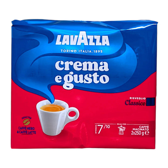 LAVAZZA 2x250G CREMA E GUSTO CLASSICO  - GROUND